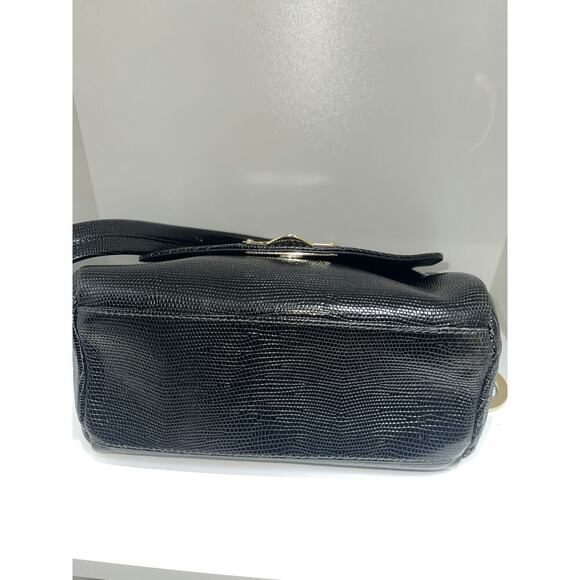 Versace Collection Black Genuine Leather Crossbody Bag - Picture 5 of 6